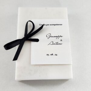 Jabones rectangulares con cinta 100Gr.